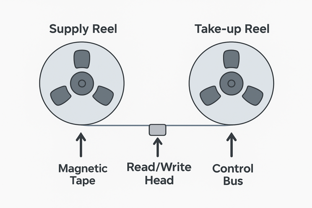magnetic tape system