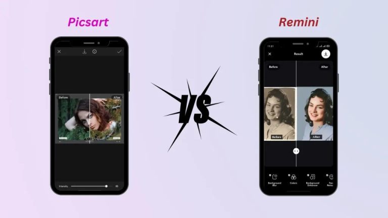 Picsart vs Remini: Which AI Image Enhancer is Better?