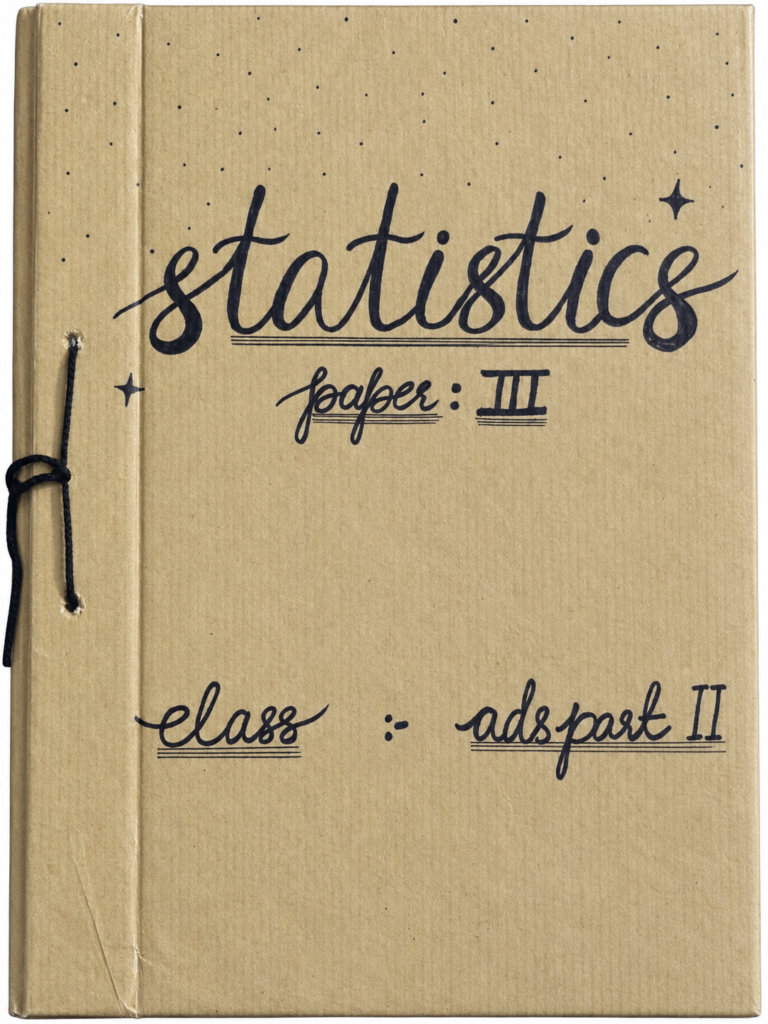 Statistics Paper III ADS Part II